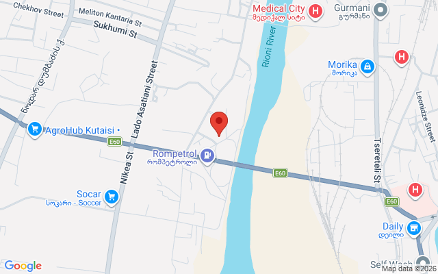 Карта расположения