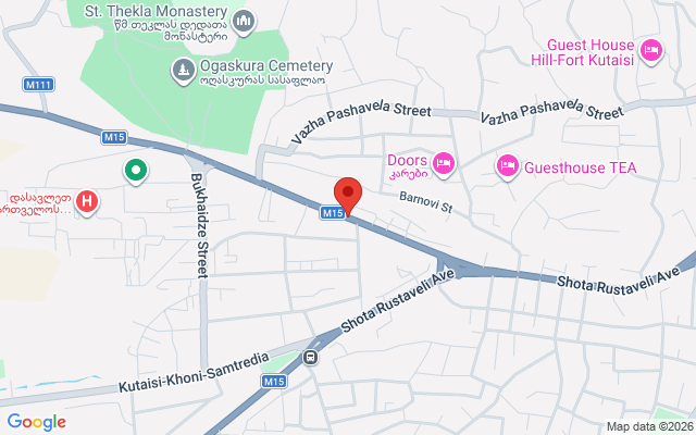 Карта расположения