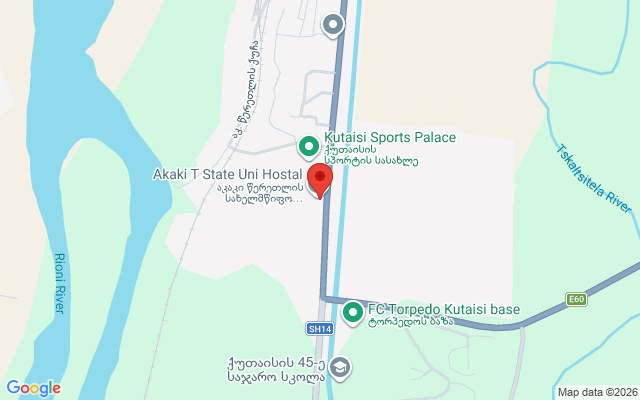 Карта расположения