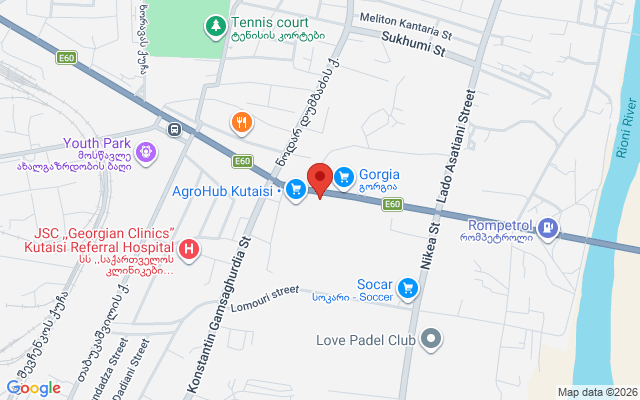 Карта расположения