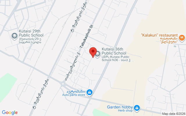 Карта расположения