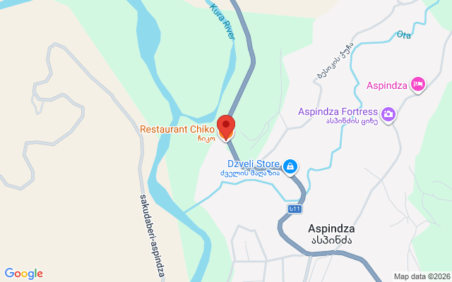 Карта расположения