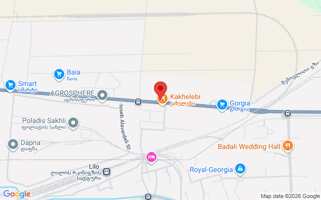 Карта расположения