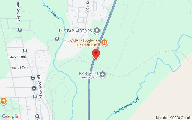 Карта расположения