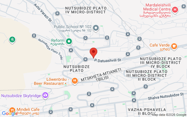 Карта расположения
