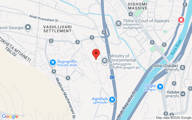 Карта расположения