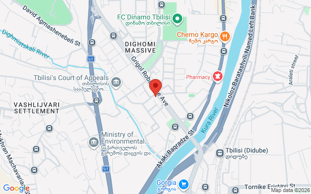 Карта расположения