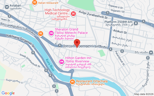 Карта расположения