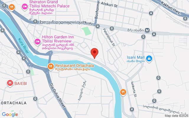 Карта расположения