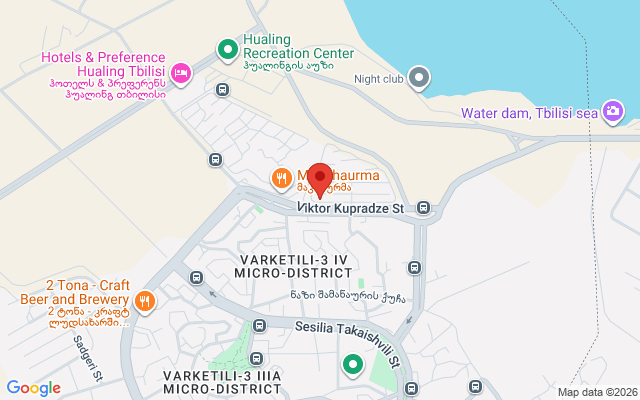 Карта расположения