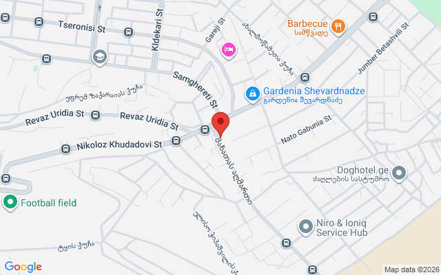 Карта расположения