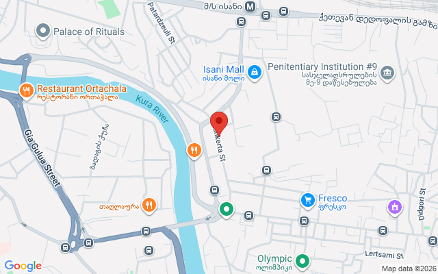 Карта расположения