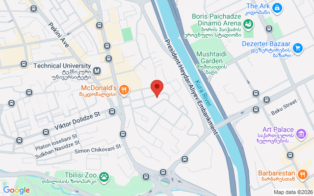 Карта расположения