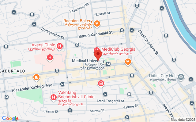 Карта расположения
