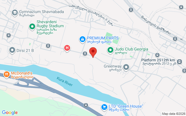 Карта расположения