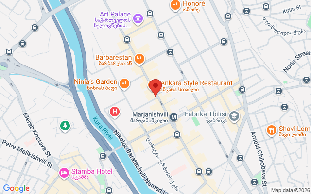 Карта расположения