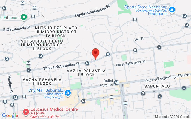 Карта расположения