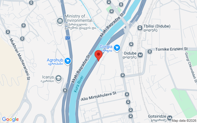 Карта расположения