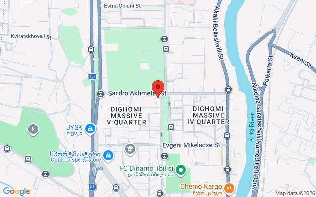 Карта расположения
