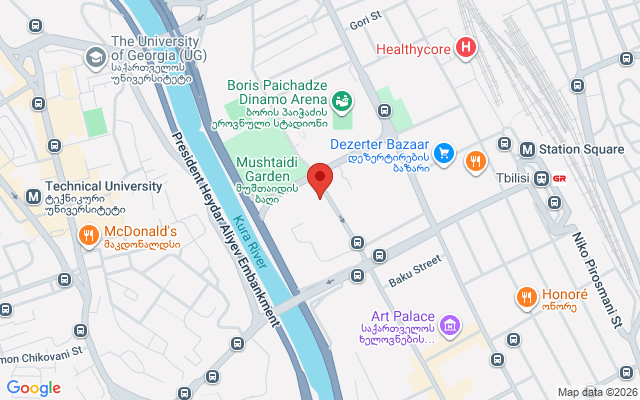 Карта расположения