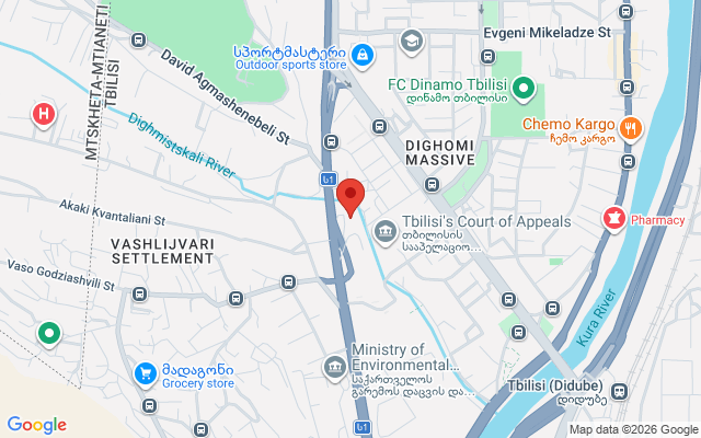 Карта расположения