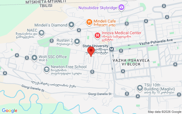 Карта расположения