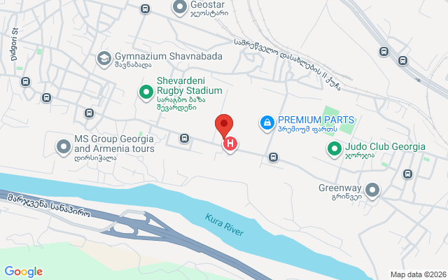 Карта расположения