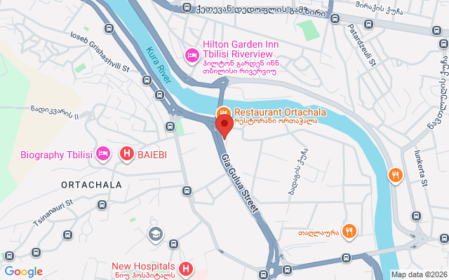 Карта расположения