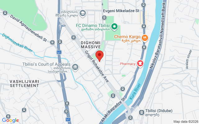 Карта расположения