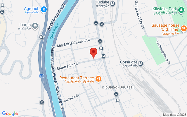 Карта расположения