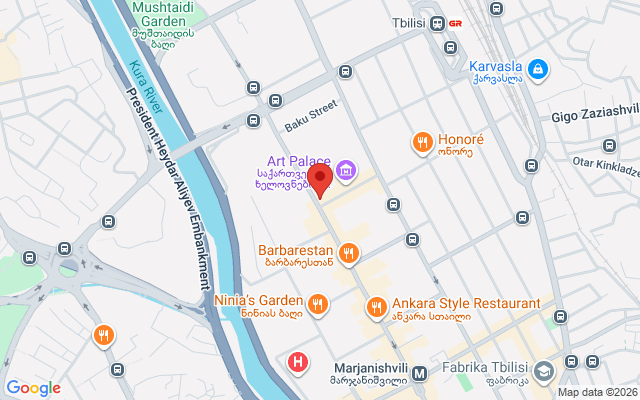 Карта расположения