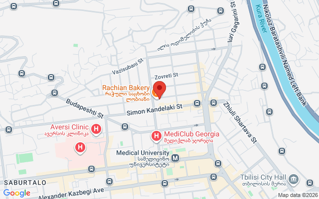 Карта расположения