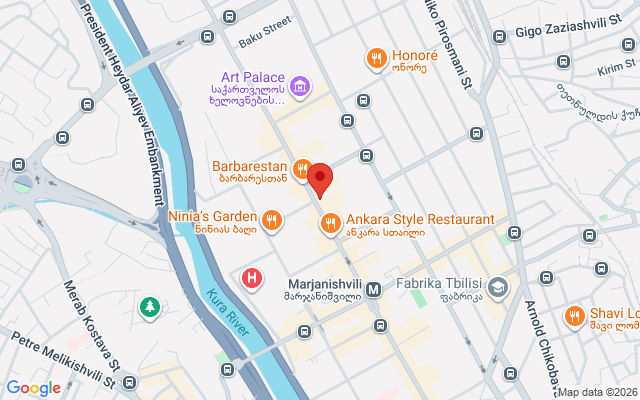 Карта расположения