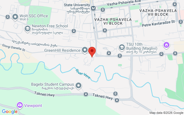 Карта расположения
