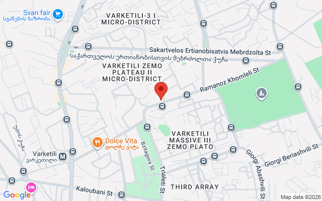 Карта расположения