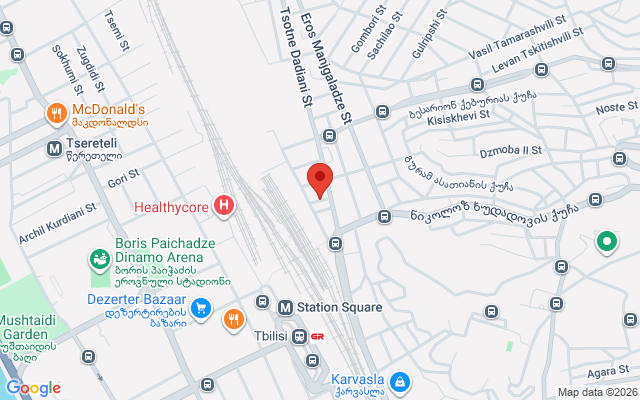 Карта расположения