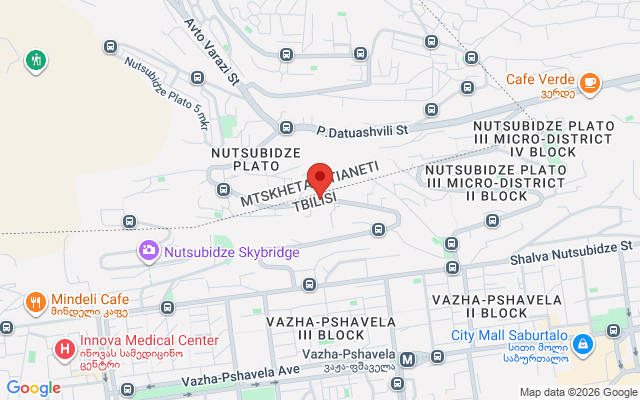 Карта расположения