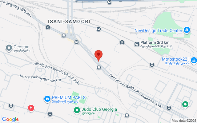 Карта расположения