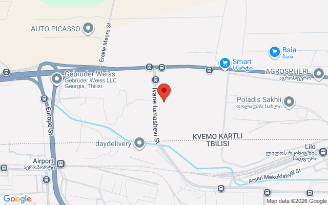 Карта расположения