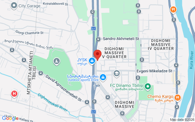 Карта расположения