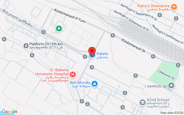 Карта расположения