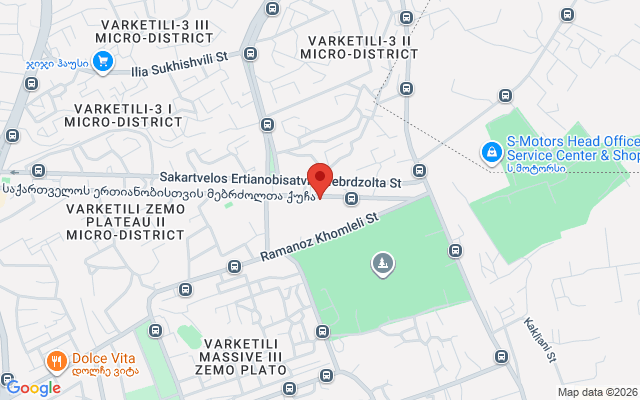 Карта расположения