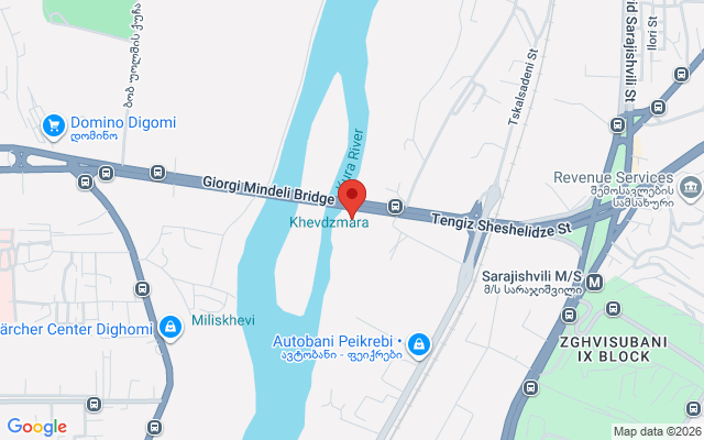 Карта расположения