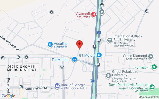 Карта расположения