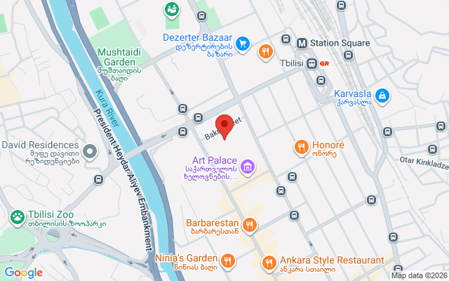 Карта расположения