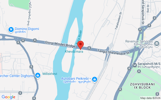 Карта расположения