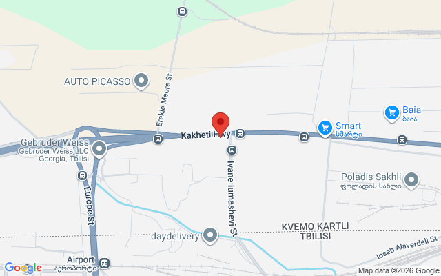 Карта расположения
