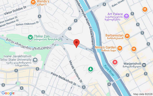 Карта расположения