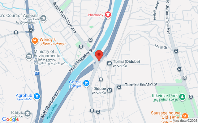Карта расположения