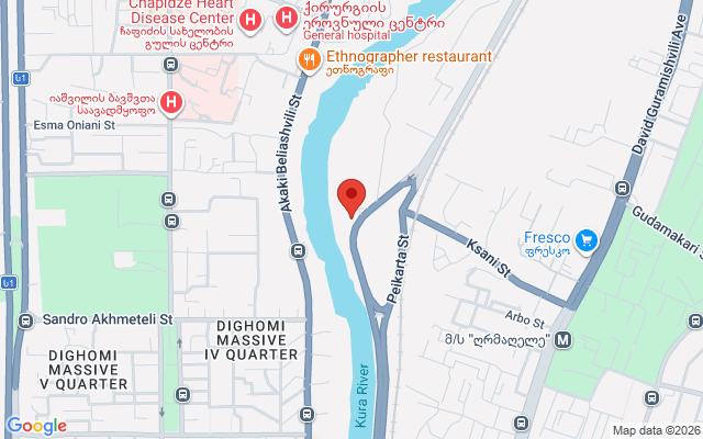 Карта расположения